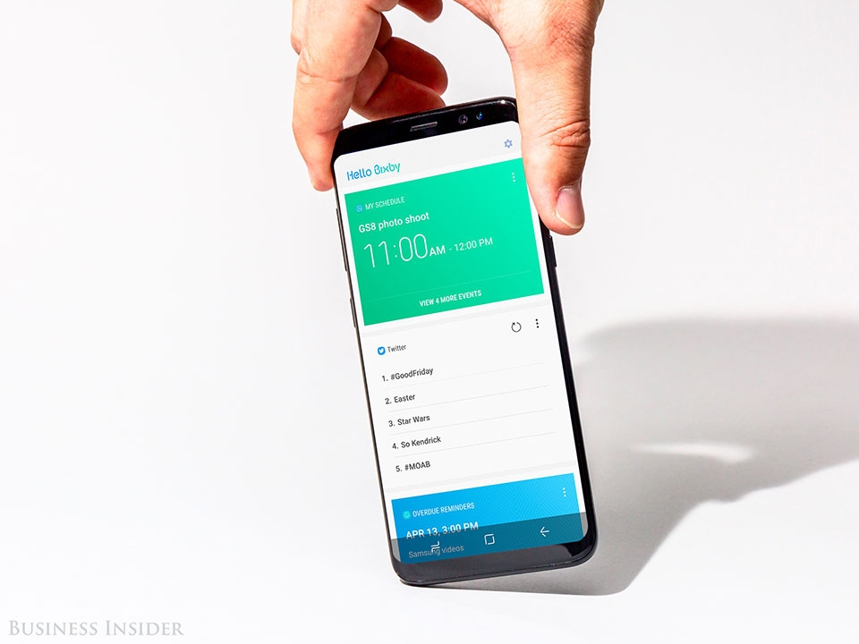 6 lệnh hữu ích nhất với Bixby Voice trên Galaxy S8
