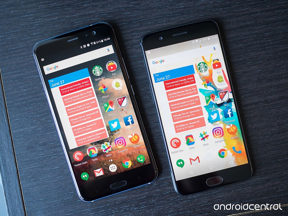 OnePlus 5 vs HTC U11