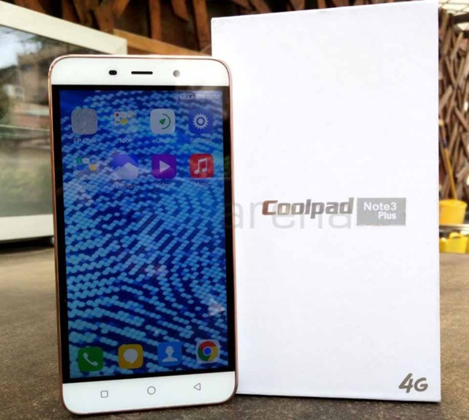 Coolpad Note 3 Plus chính thức ra mắt: Màn 5.5 inch Full HD, 3GB RAM giá 3 triệu