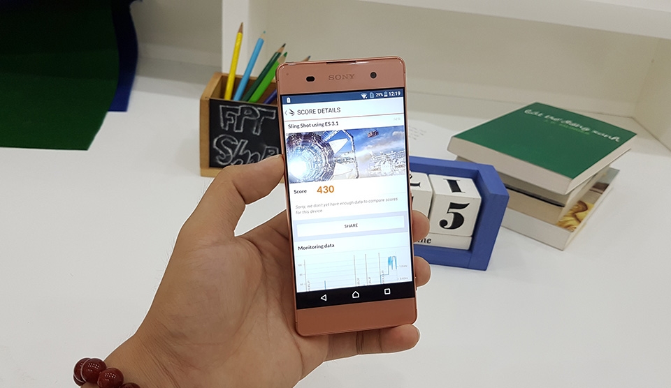 Hài lòng khả năng xử lý, chơi game trên Xperia XA