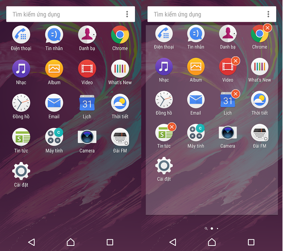 Đánh giá giao diện người dùng trên Sony Xperia X