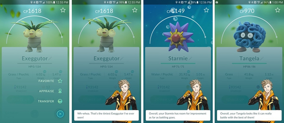 Pokemon Go cập nhật lên phiên bản mới 0.35.0