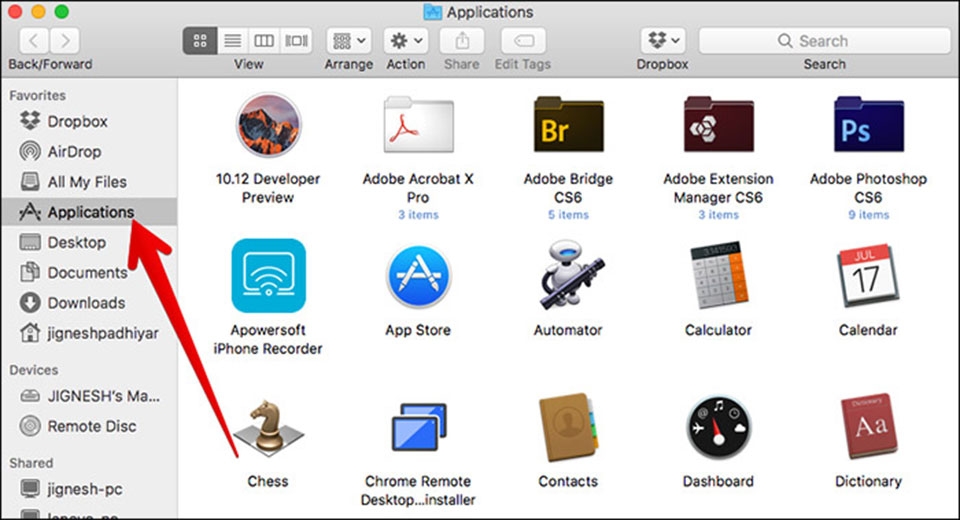 Sử dụng Launchpad trên MacOS Sierra Sử dụng Launchpad trên MacOS Sierra