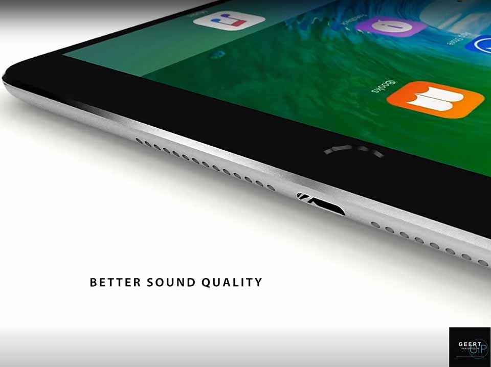 Hút hồn qua bản thiết kế mới của iPad Air 3