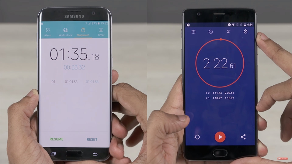 Video OnePlus 3 đối đầu Galaxy S7 edge: Ai là kẻ chiến thắng? Video OnePlus 3 đối đầu Galaxy S7 edge: Ai là kẻ chiến thắng?