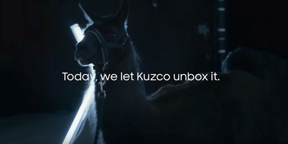 Lạc đà được chọn để mở hộp Galaxy S7 đầu tiên thế giới