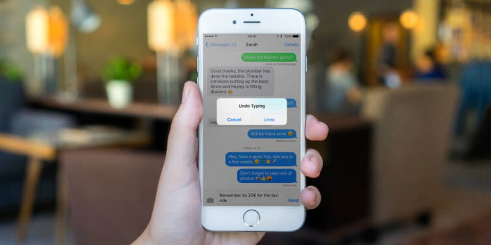 Tắt chức năng Shake to Undo trong iOS 9 trên iPhone, iPad