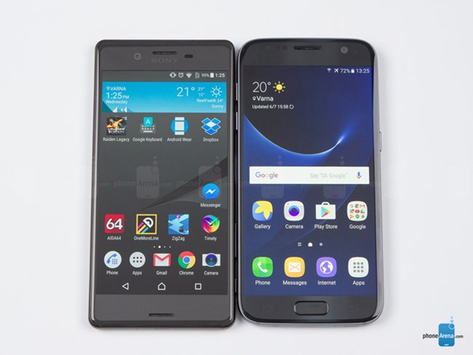 So sánh nhanh Sony Xperia X và Samsung Galaxy S7