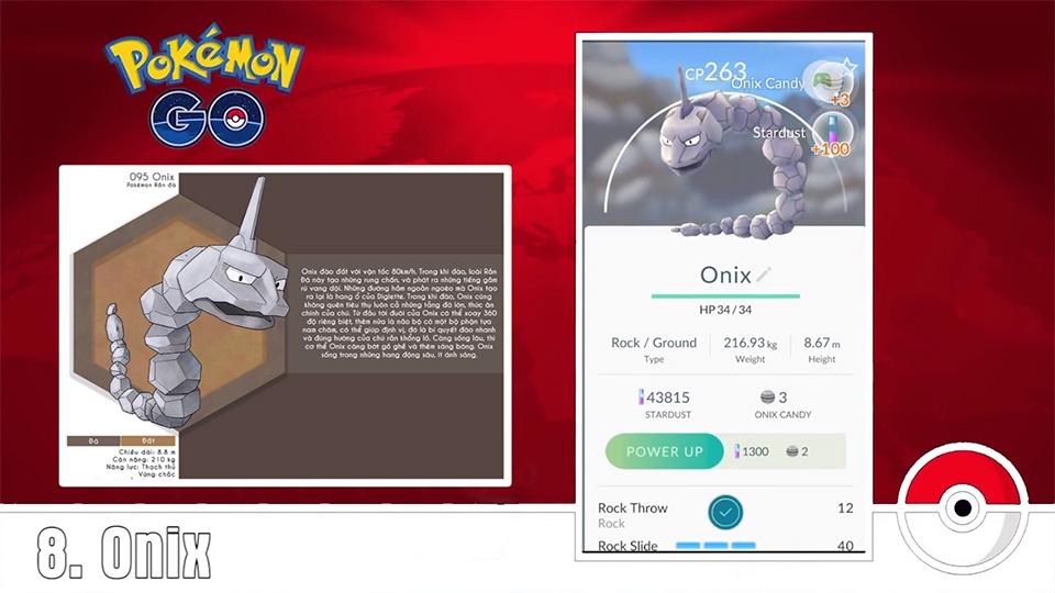 10 Pokemon mạnh nhất trong Pokemon Go 10 Pokemon mạnh nhất trong Pokemon Go