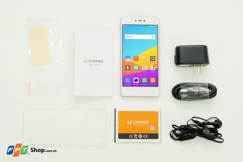 Trên tay Gionee F103 Pro: Thiết kế đẹp, hoàn thiện tốt, màn hình 2.5D