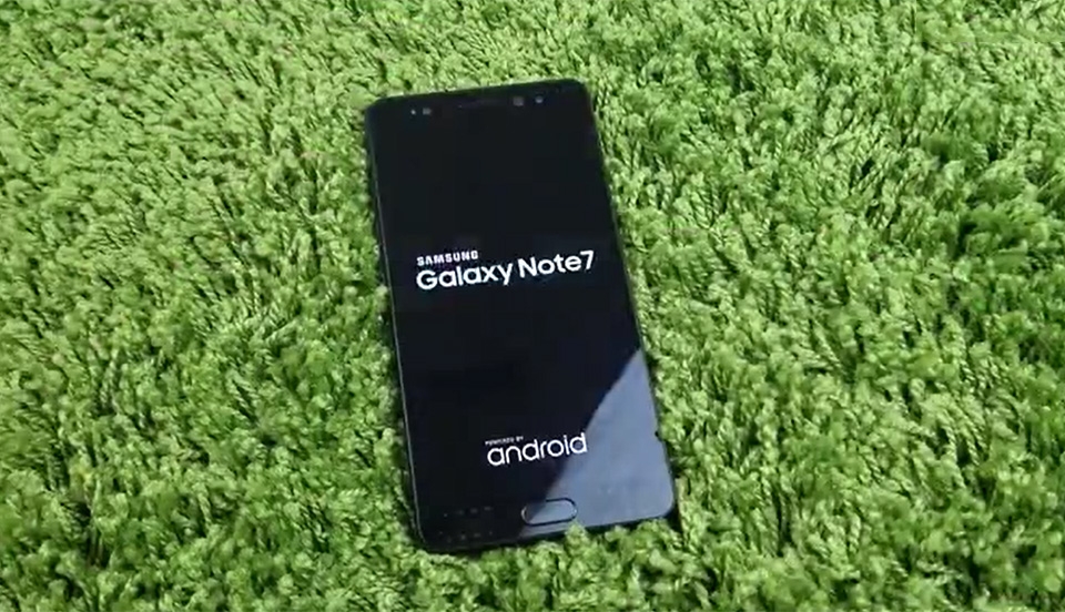 Video trên tay đầu tiên Samsung Galaxy Note 7 dài 11 phút