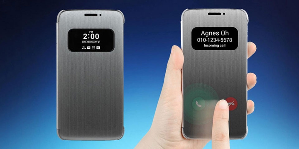 LG giới thiệu vỏ bảo vệ độc đáo phủ kim loại Quick Cover của G5