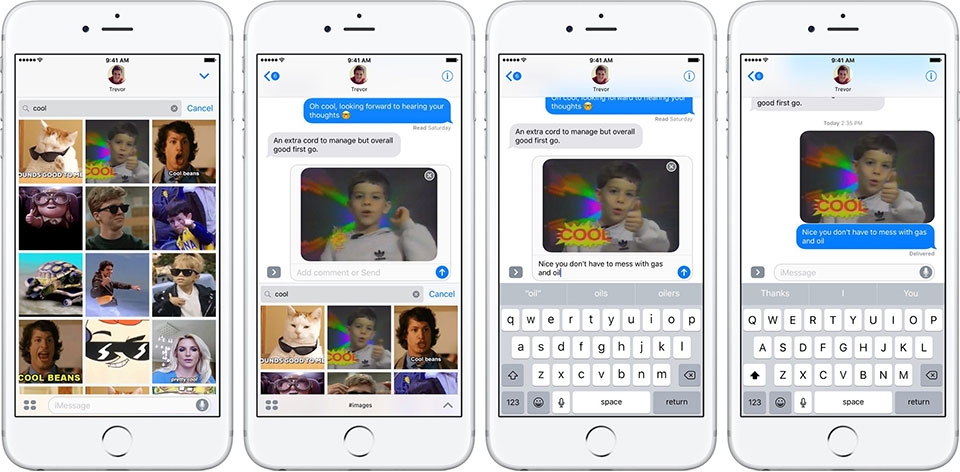 Cài đặt bàn phím iMessage GIF tiện lợi lên iPhone Cài đặt bàn phím iMessage GIF tiện lợi lên iPhone