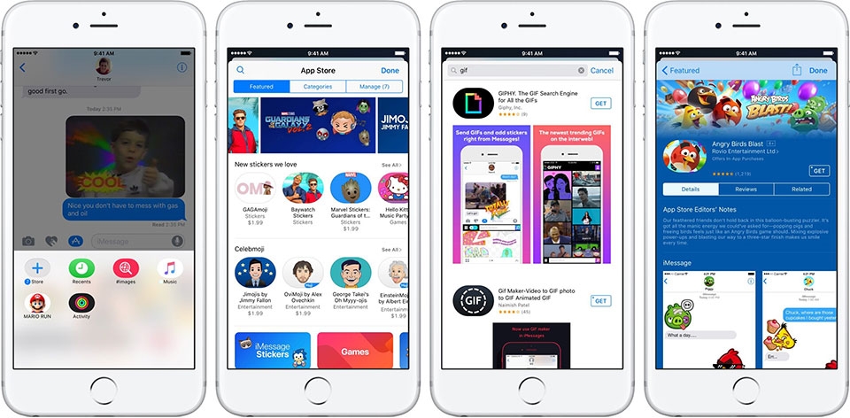 Cài đặt bàn phím iMessage GIF tiện lợi lên iPhone Cài đặt bàn phím iMessage GIF tiện lợi lên iPhone