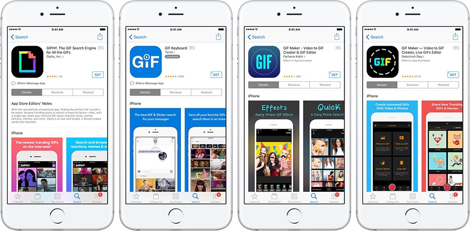 Cài đặt bàn phím iMessage GIF tiện lợi lên iPhone Cài đặt bàn phím iMessage GIF tiện lợi lên iPhone