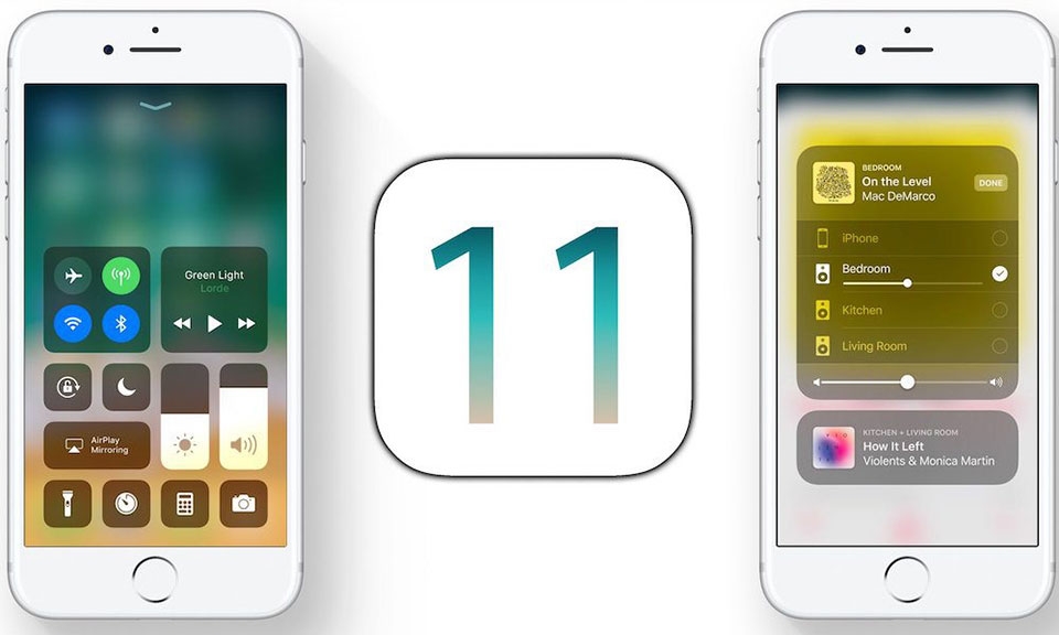 iOS 11 vs iOS 10
