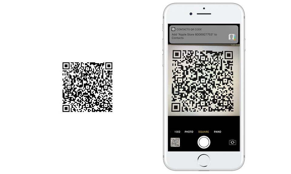 QR Scanner trên iOS 11