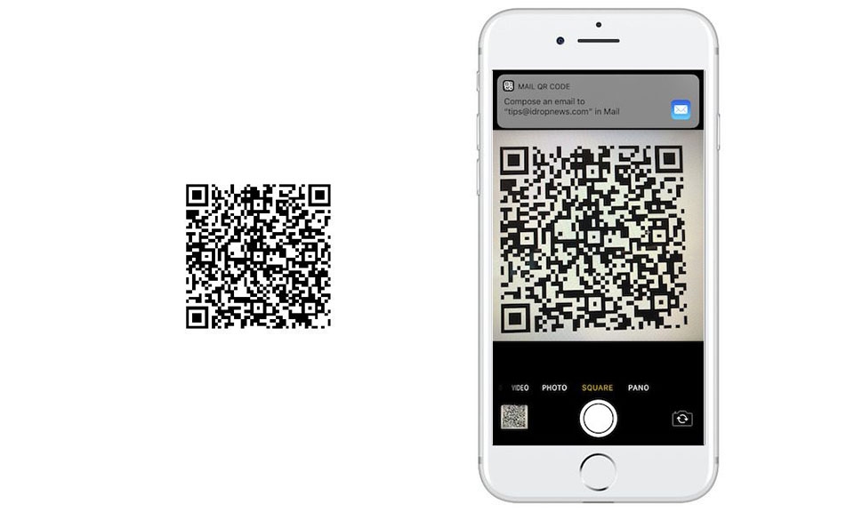 QR Scanner trên iOS 11