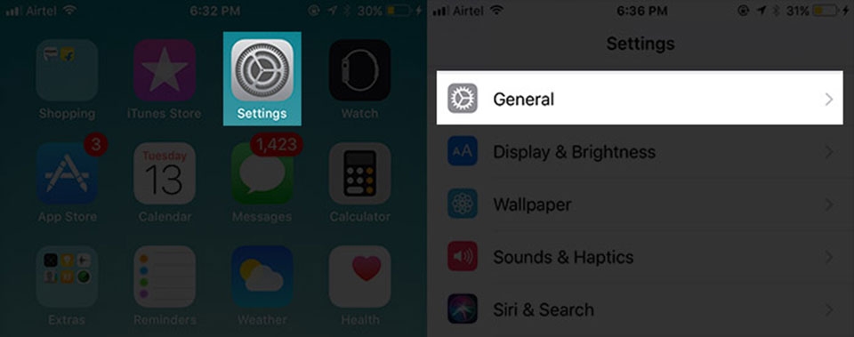 iPhone chạy iOS 11