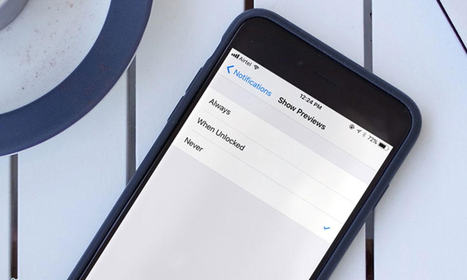 Hướng dẫn ẩn thông báo cho iOS 11 trên iPhone, iPad
