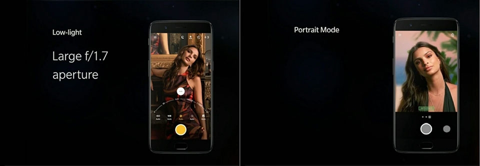 Camera kép trên OnePlus 5 Camera kép trên OnePlus 5