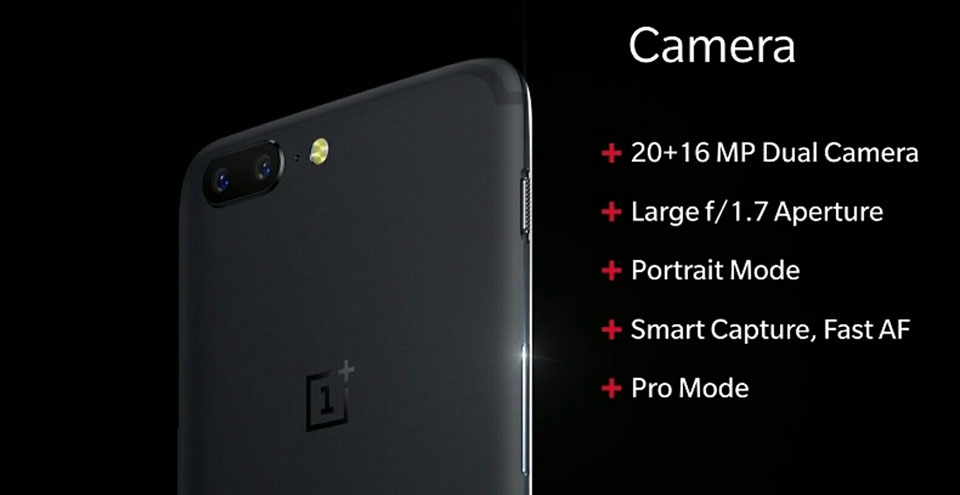Camera kép trên OnePlus 5 Camera kép trên OnePlus 5