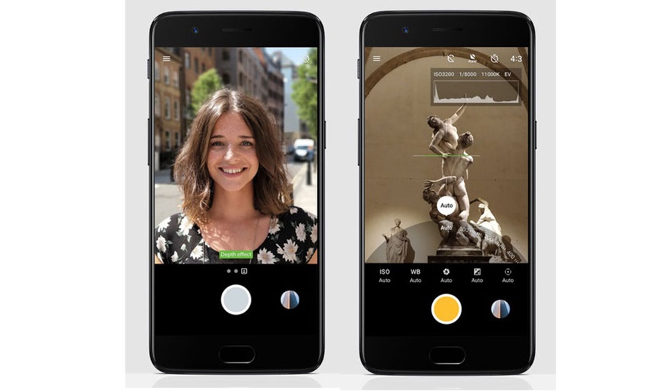 Camera kép trên OnePlus 5 Camera kép trên OnePlus 5