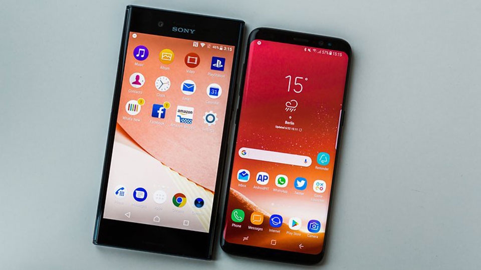 Samsung Galaxy S8 vs Sony Xperia XZ Premium Samsung Galaxy S8 vs Sony Xperia XZ Premium