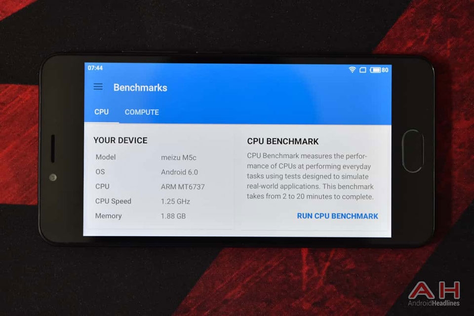 Đánh giá Meizu M5c