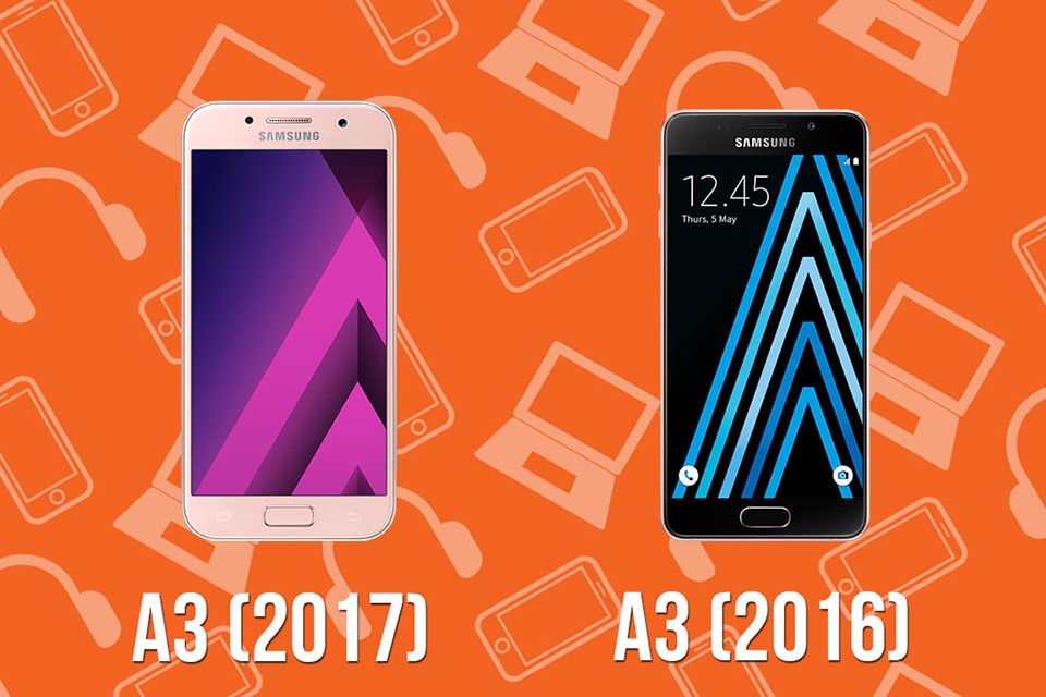 So sánh Galaxy A3 2017 và Galaxy A3 2016 So sánh Galaxy A3 2017 và Galaxy A3 2016