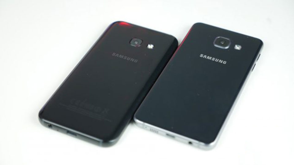 Galaxy A3 2017 và Galaxy A3 2016 Galaxy A3 2017 và Galaxy A3 2016