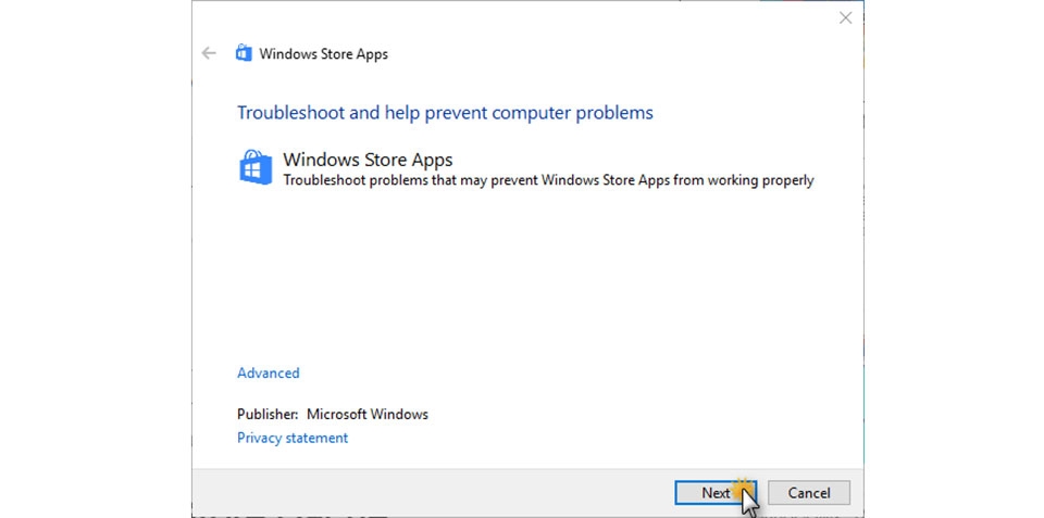 Fix lỗi không tải được ứng dụng trên Store Win 10 Fix lỗi không tải được ứng dụng trên Store Win 10