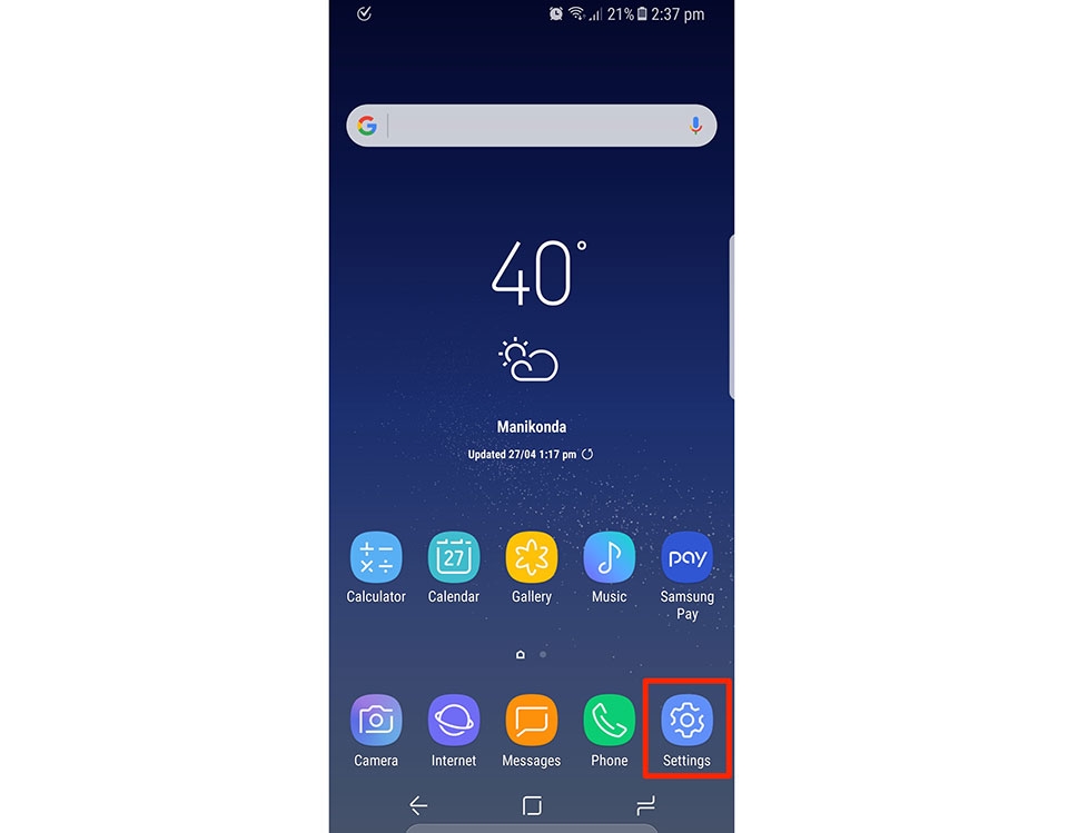 Hướng dẫn kích hoạt Smart Stay trên Samsung Galaxy S8 Hướng dẫn kích hoạt Smart Stay trên Samsung Galaxy S8