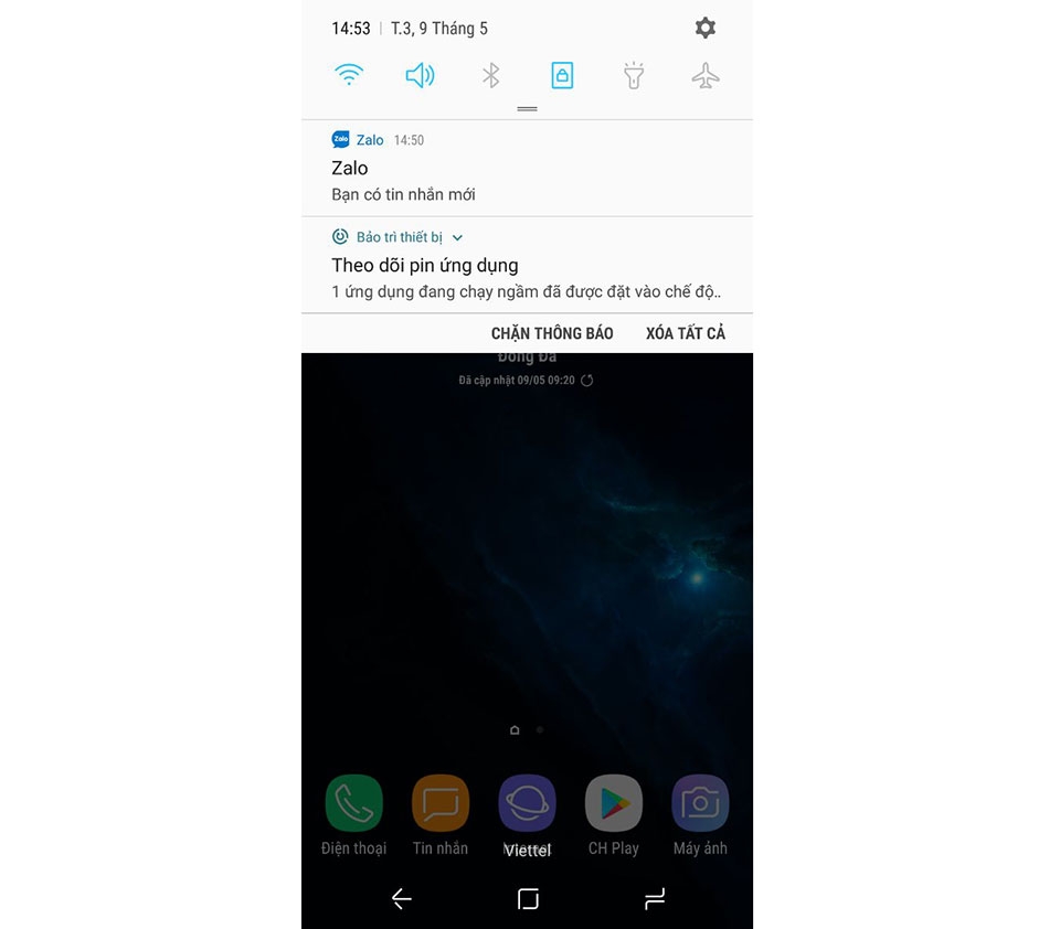 Chặn các thông báo không mong muốn trên Galaxy S8