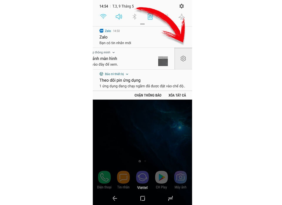 Chặn các thông báo không mong muốn trên Galaxy S8