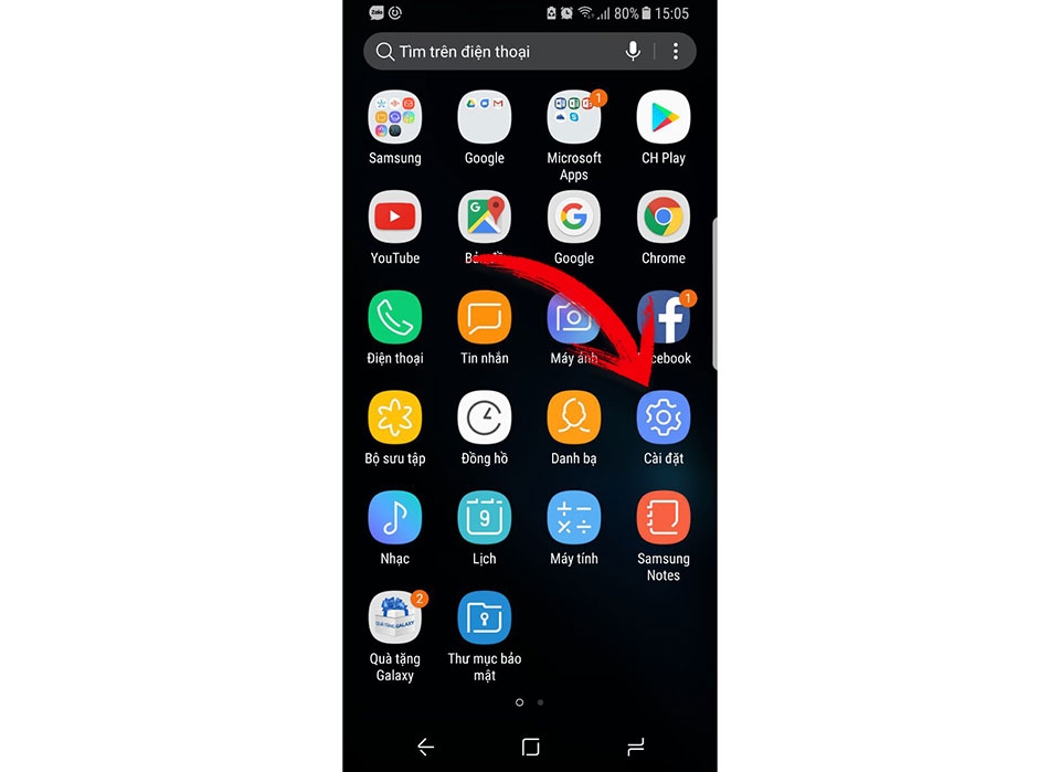 Chặn các thông báo không mong muốn trên Galaxy S8