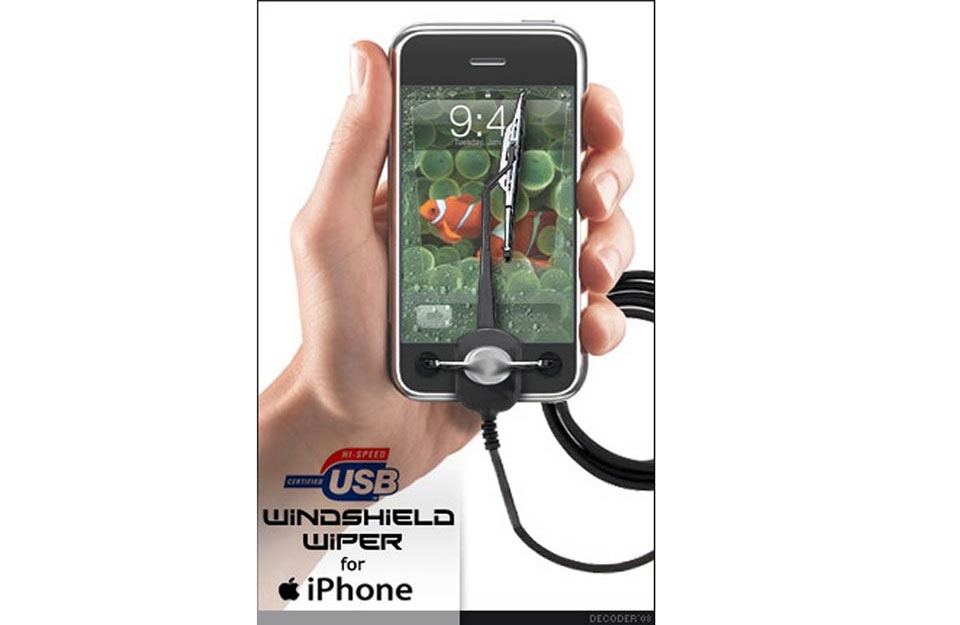 Cần gạt nước cho iPhone