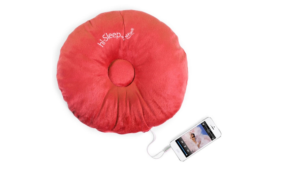 Gối ngủ kiêm loa
