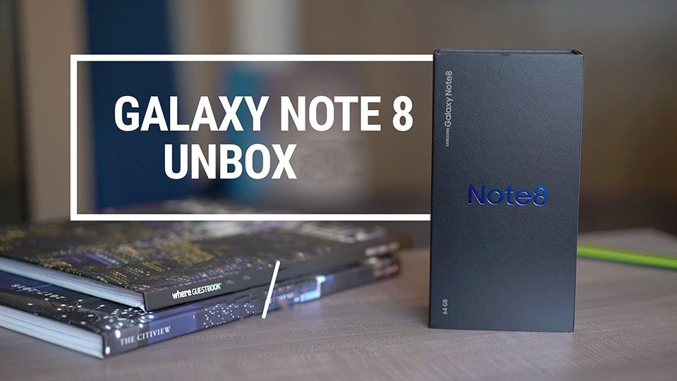 Mở hộp Samsung Galaxy Note 8