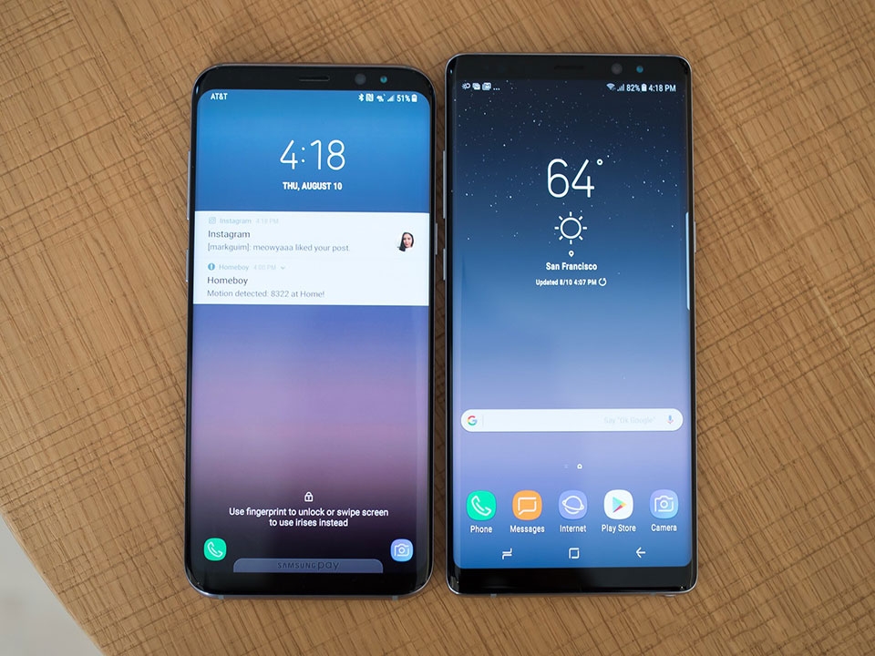 Samsung Galaxy S8 Plus / Galaxy Note8