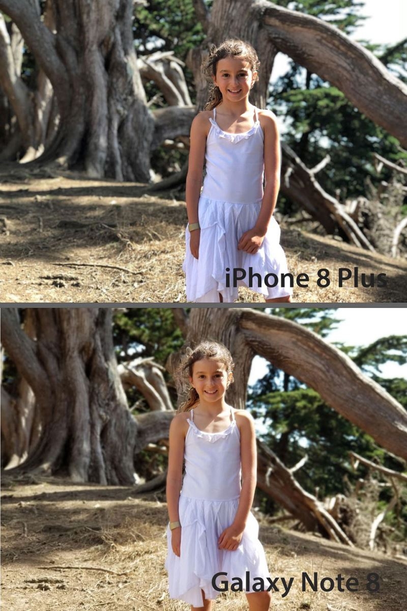 So sánh camera iPhone 8 Plus và Galaxy Note 8