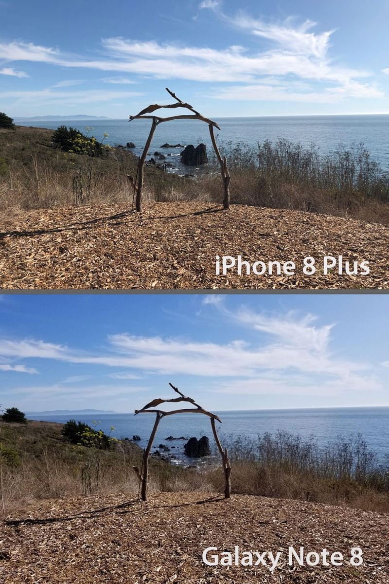 So sánh camera iPhone 8 Plus và Galaxy Note 8