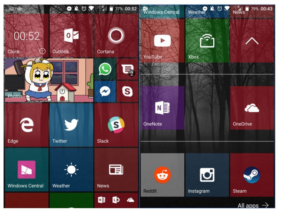 Trải nghiệm Launcher 10 trên smartphone Android