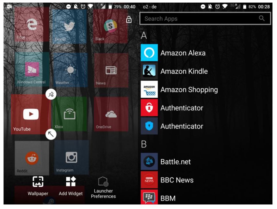 Trải nghiệm Launcher 10 trên smartphone Android