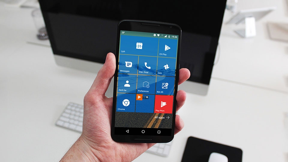 Trải nghiệm Launcher 10 trên smartphone Android Trải nghiệm Launcher 10 trên smartphone Android