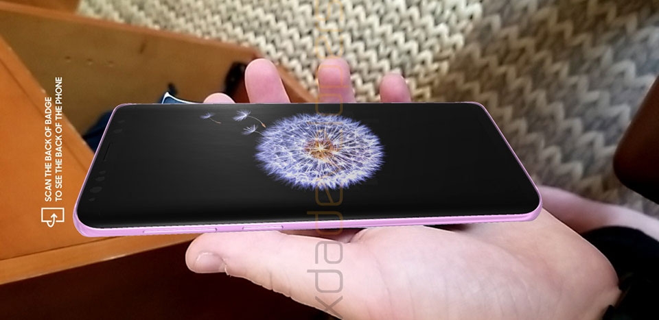 Người dùng sắp được trải nghiệm Galaxy S9 qua AR