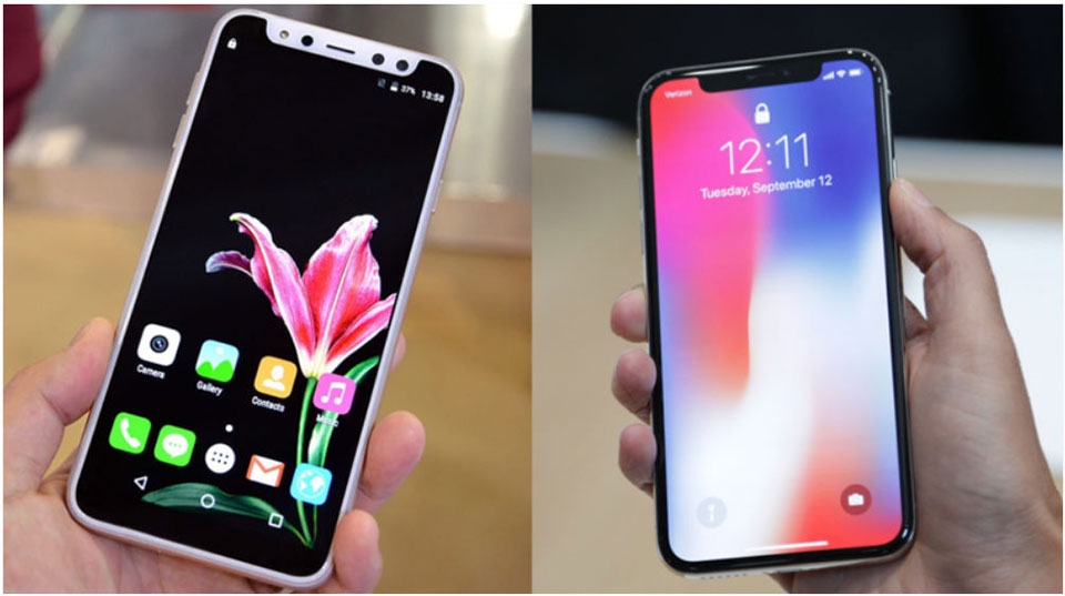 12 điện thoại nhái iPhone X từ Trung Quốc 12 điện thoại nhái iPhone X từ Trung Quốc