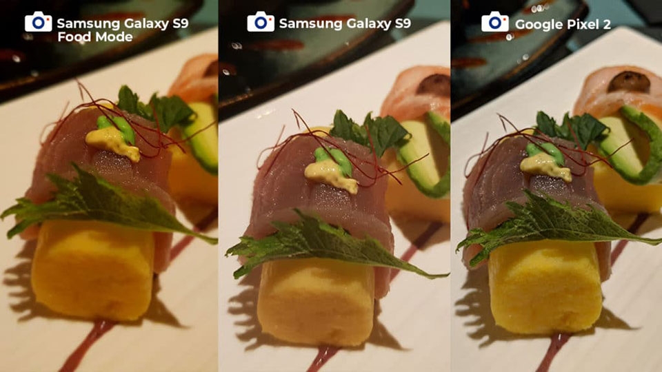 So sánh camera Galaxy S9 vs Pixel 2