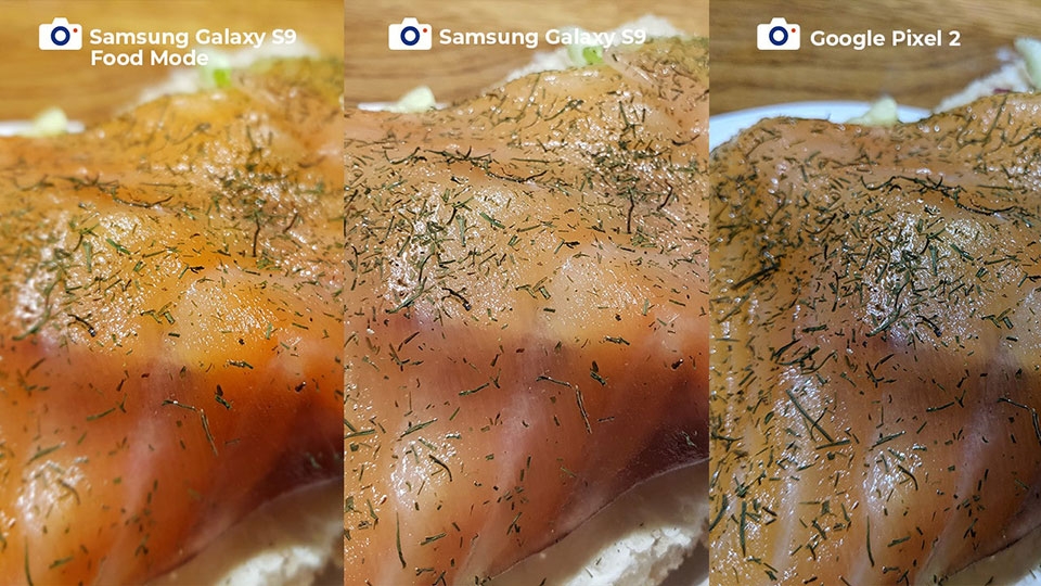 So sánh camera Galaxy S9 vs Pixel 2