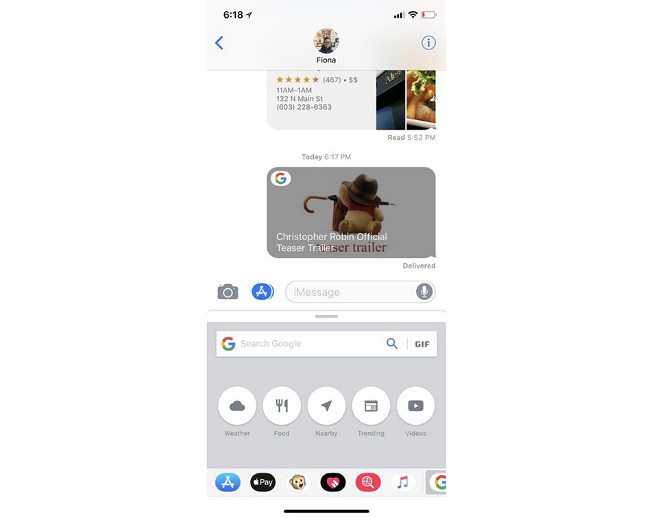 7 điều thú vị có thể làm với Google trên iMessenger